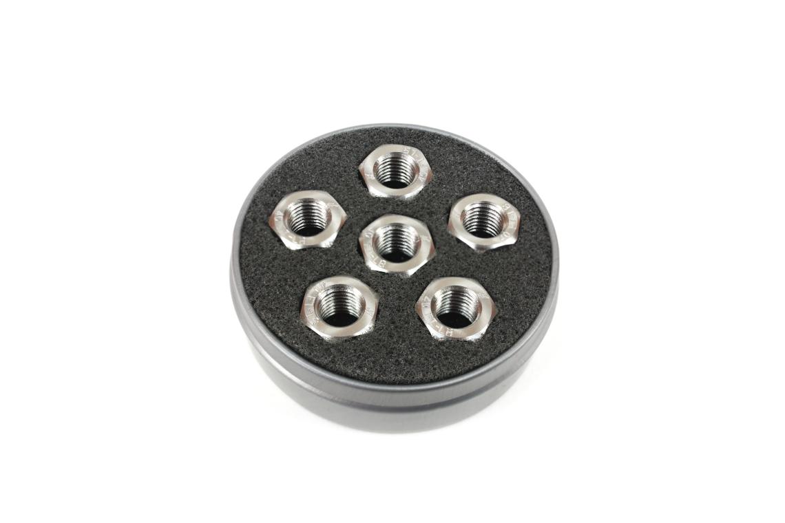 SS & Titanium Sprocket Nuts