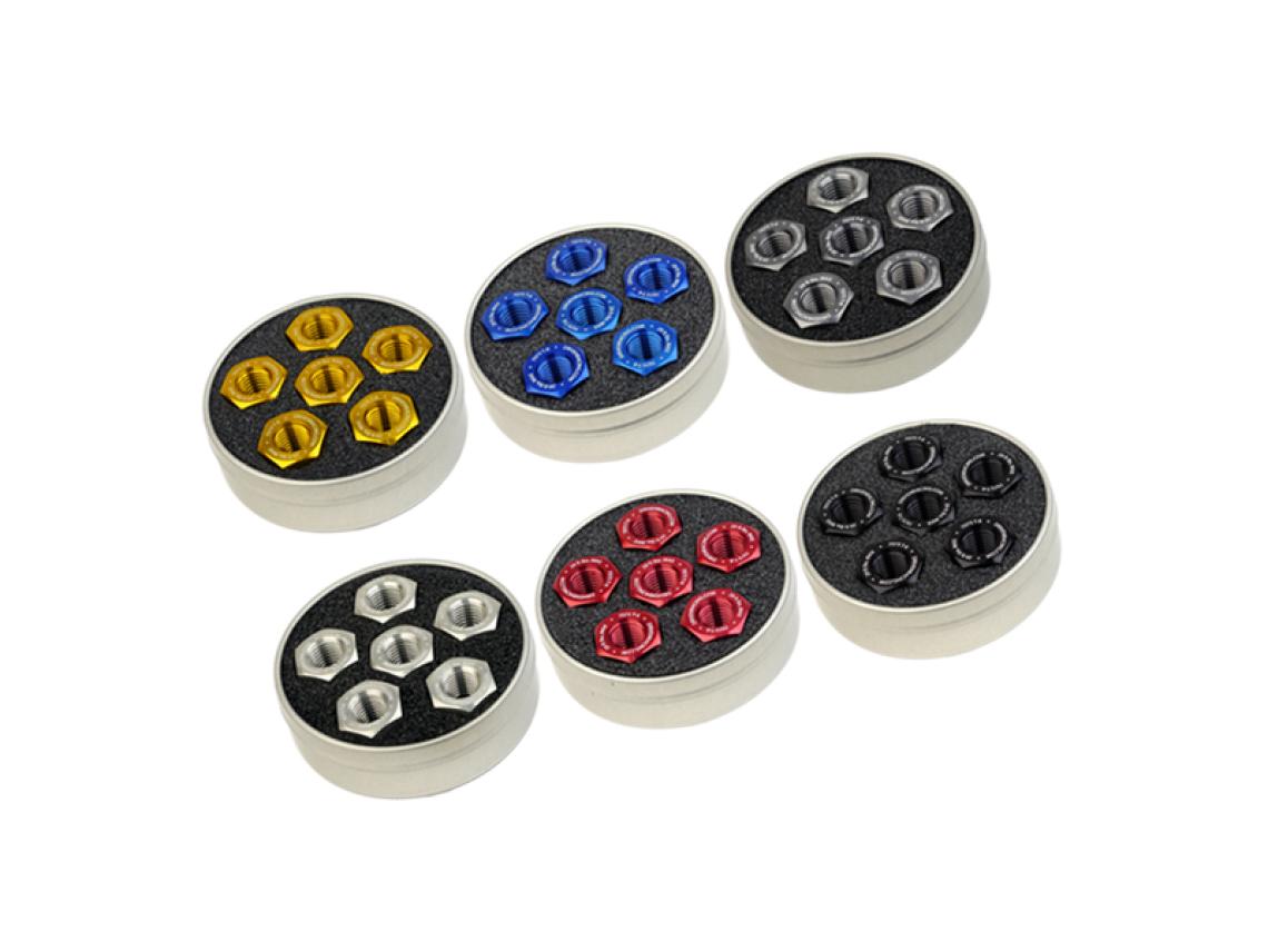 Small Bore 7075 Sprocket Nuts
